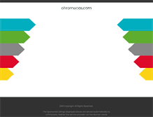 Tablet Screenshot of chromecas.com